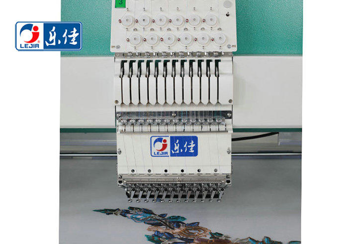 LJ-1212 Высокоскоростная компьютерная вышивальная машина с 12 головками