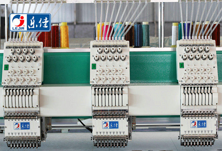 LJ-906 Высокоскоростная компьютеризированная вышивальная машина с 6 головками